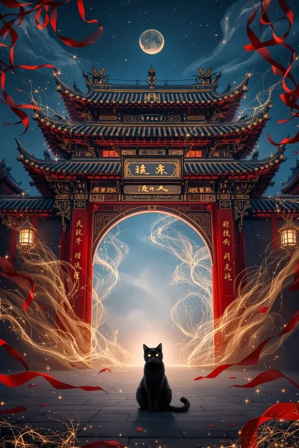 《她是古代一只猫》今日更新竖版海报